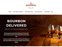 Tablet Screenshot of bourbonoftheday.com